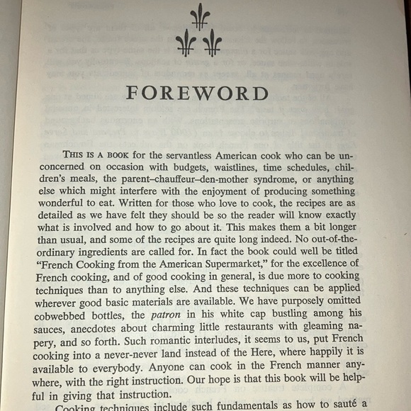 Mastering the Art of French Cooking Book first edition 1961 by Julia child, Beck - Picture 8 of 16